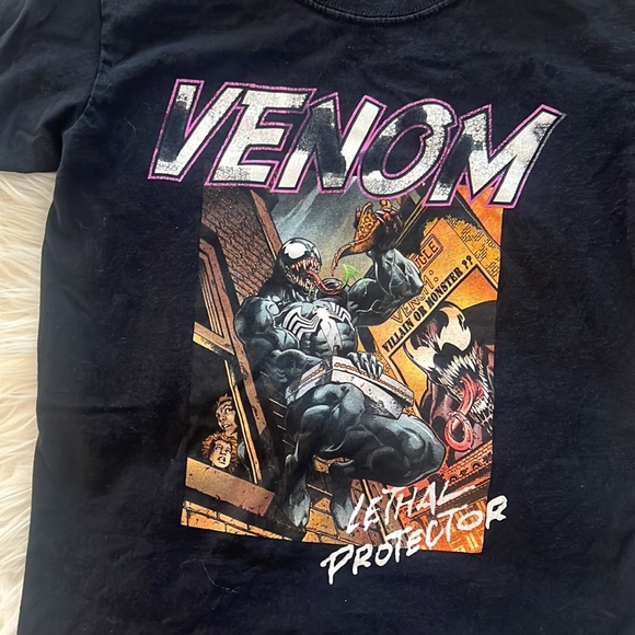 Boys Marvel Venom Tee S - Picture 2 of 4